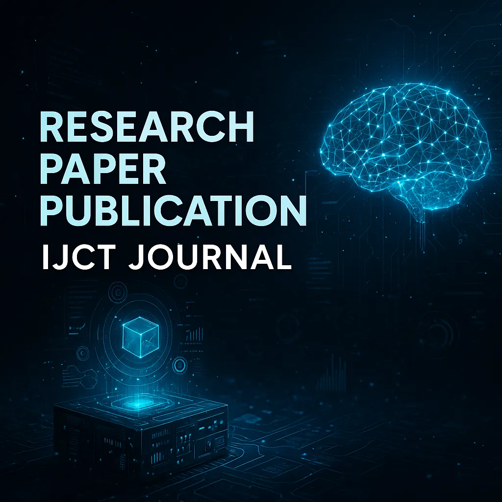 Research Paper Publication – IJCT Journal Banner