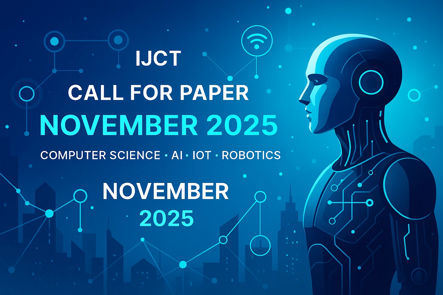 Call for Paper Computer Science November 2025 – AI, IoT, Robotics illustration